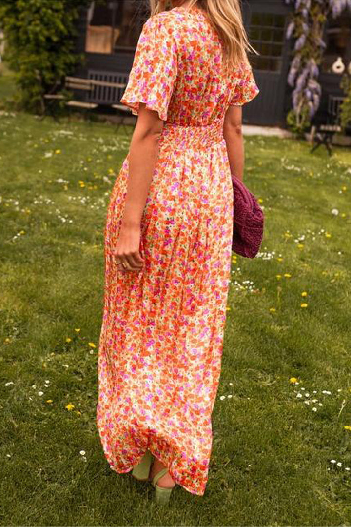 Ruth™ | Long V-Neck Dress