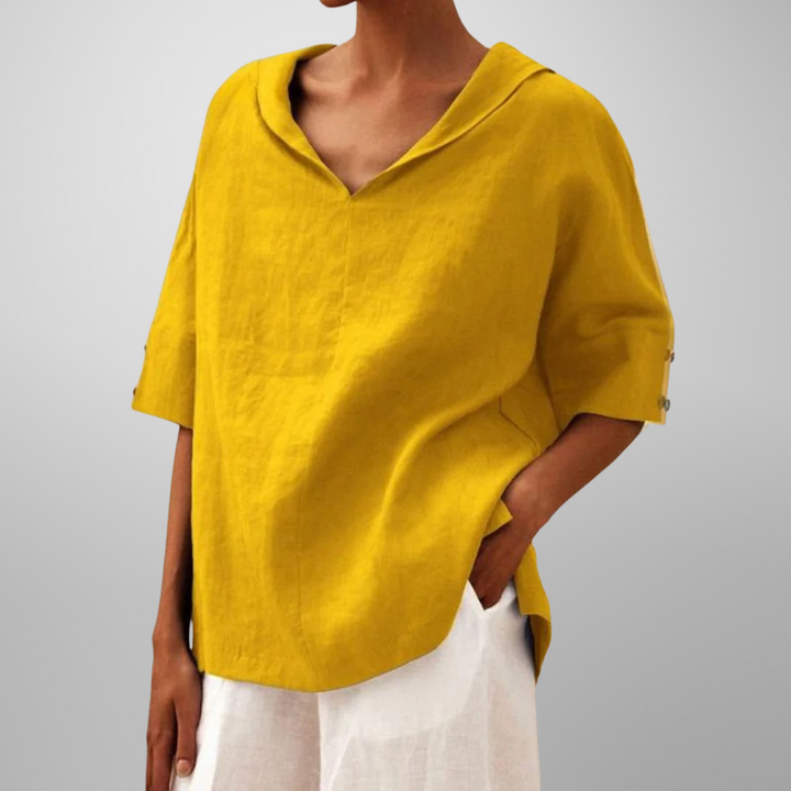 Mia – Casual Loose-Fitting Blouse