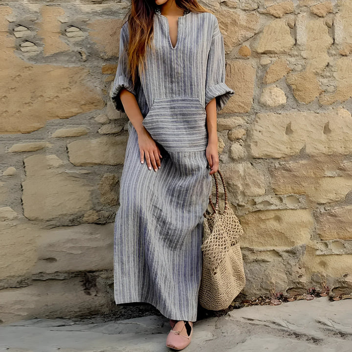 Odile™ | Cotton and Linen Dress