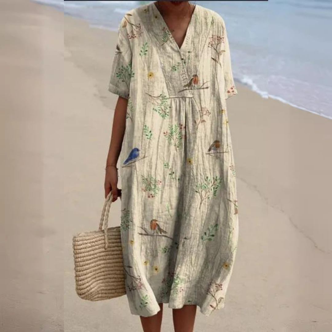 Emma™ | Cheerful Floral Dress