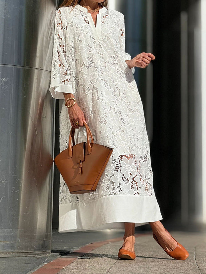 Sophie™ | Elegant Dress with Borders