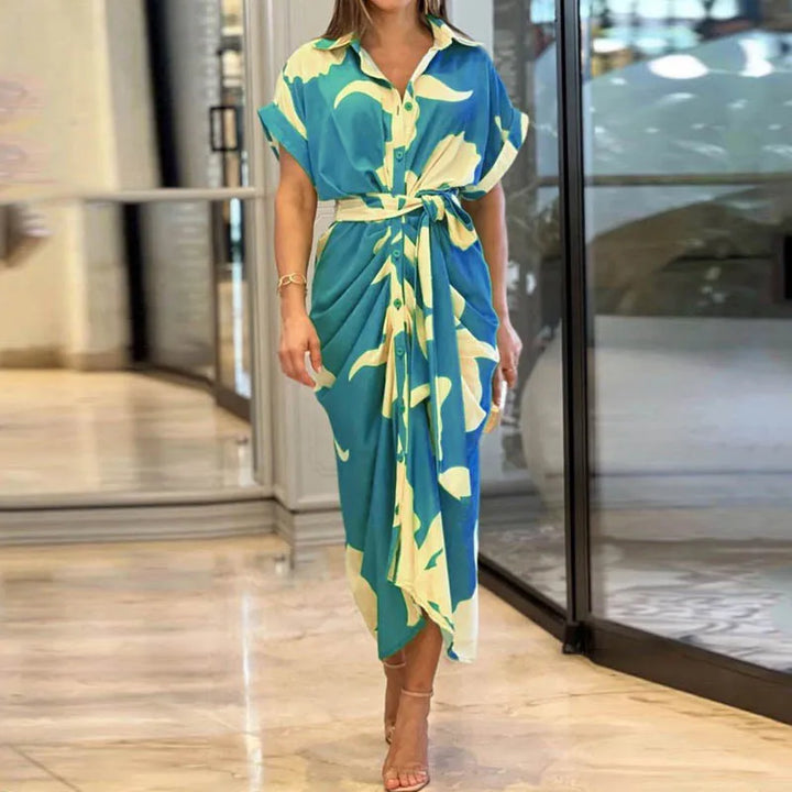 Amalia | Luxury Maxi Wrap Dress (Almost Sold Out)