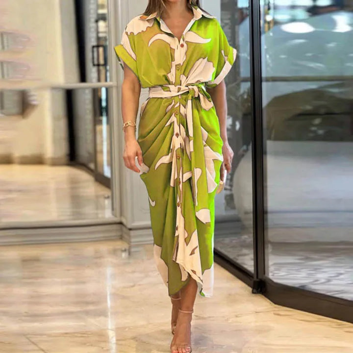 Amalia | Luxury Maxi Wrap Dress (Almost Sold Out)