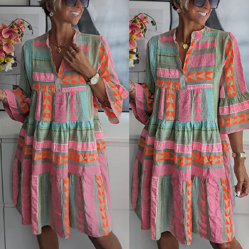 Kiki | Elegant Midi Spring Dress (Almost Sold Out)