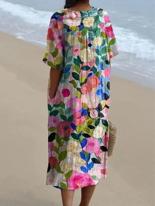 Emma™ | Cheerful Floral Dress