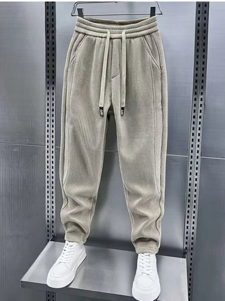 Theo - Trendy Corduroy Trousers