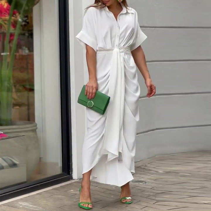 Amalia | Luxury Maxi Wrap Dress (Almost Sold Out)