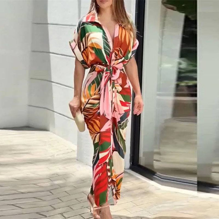 Amalia | Luxury Maxi Wrap Dress (Almost Sold Out)