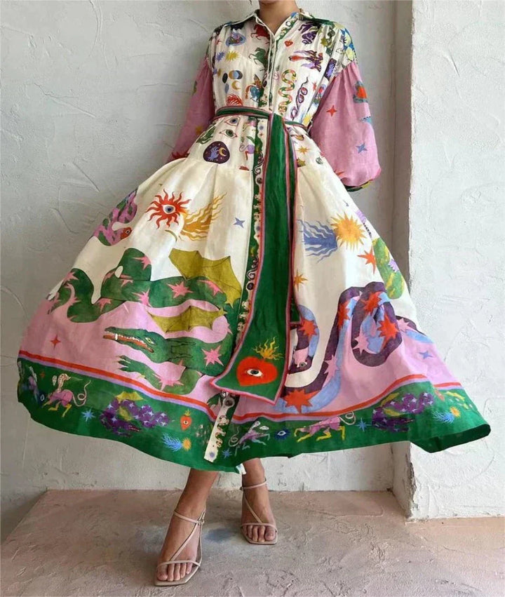 Claudine | Voluminous Dress