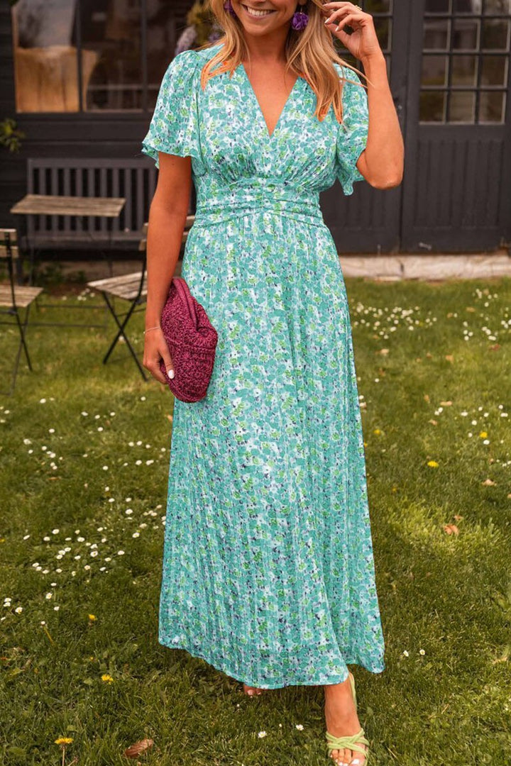 Ruth™ | Long V-Neck Dress