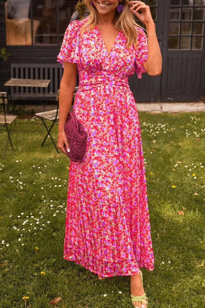 Ruth™ | Long V-Neck Dress