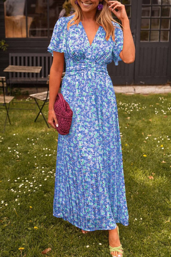 Ruth™ | Long V-Neck Dress