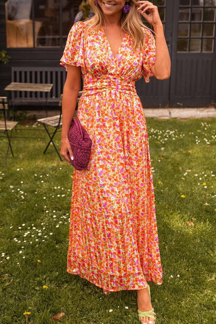 Ruth™ | Long V-Neck Dress