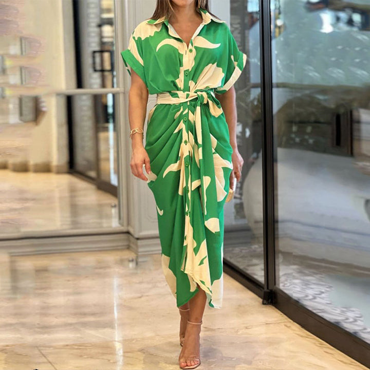 Amalia | Luxury Maxi Wrap Dress (Almost Sold Out)
