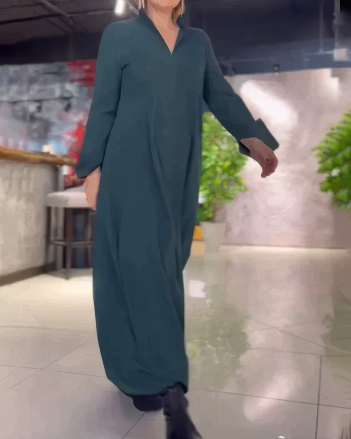 Claudia | Elegant Long Women's Dress
